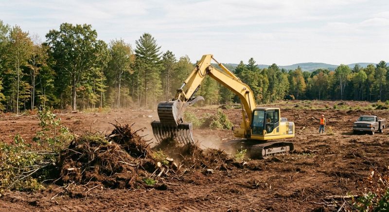 Building Site Clearing in Gwinnett County, GA