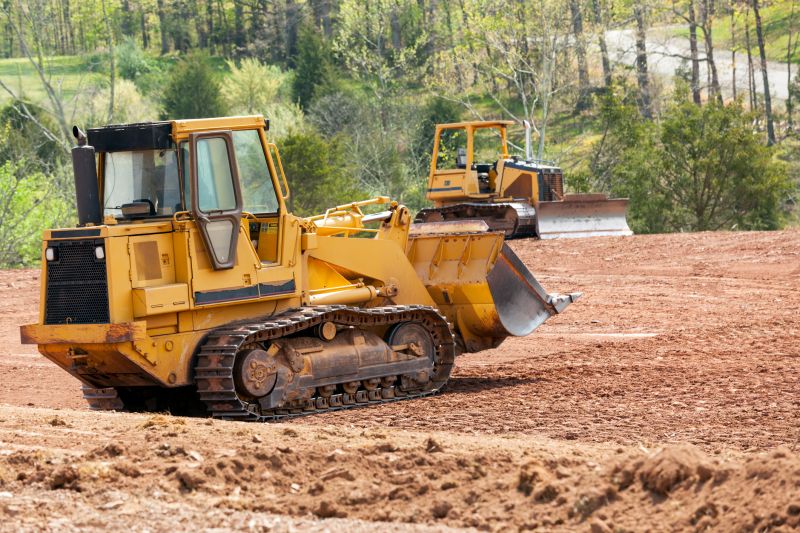 Bulldozer Clearing in Gwinnett County, GA