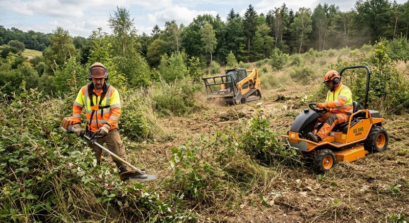 Hill Clearing in Cumming, GA
