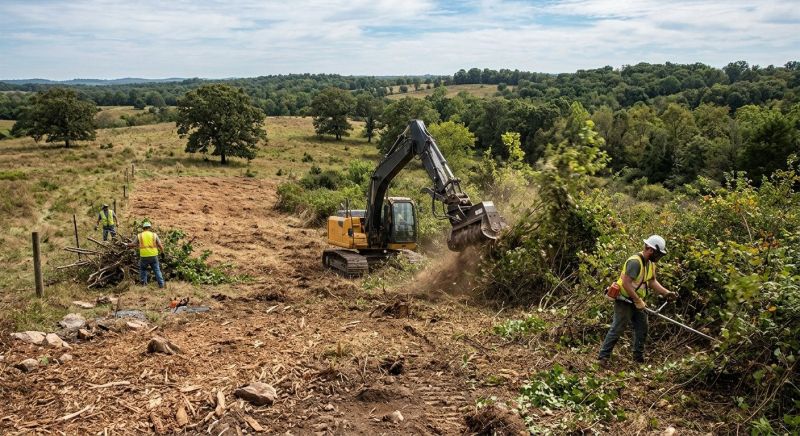 Pasture Clearing in Cumming, GA